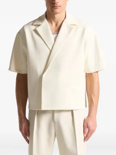 Manière De Voir Abel Short-sleeve Double-breasted Shirt