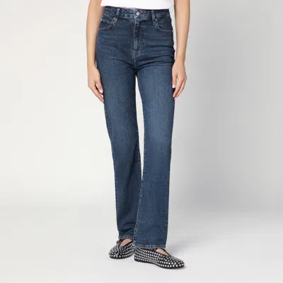 Frame Ruler Jeans Belt Loops In Black
