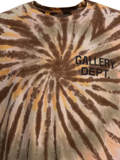 Gallery Dept. Brown Cotton T-shirt In Brown