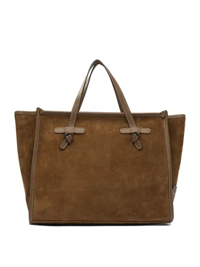 Gianni Chiarini Top Handle And Adjustable Strap Shoulder Bag In Brown