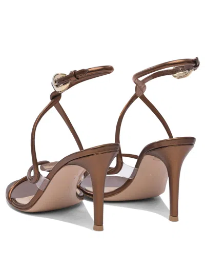 Gianvito Rossi Black Mamba 85 Sandals
