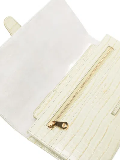 Aspinal Of London Leather Travel Wallet In White