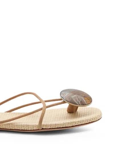 Christopher Esber Doma Stoned Flat Sandals