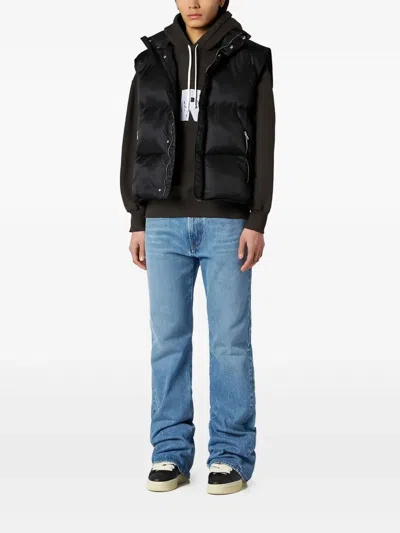 1989 Studio Sleeveless Puffer Jacket In Black