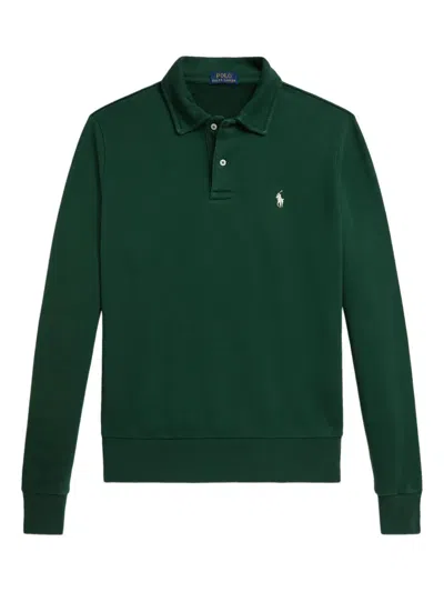 Polo Ralph Lauren Loopback Long-sleeve Sweatshirt In Green