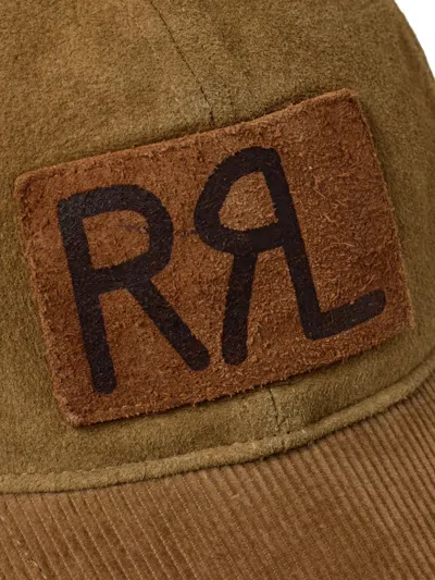 Rrl Suede Baseball Cap