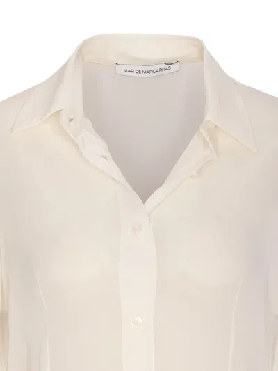 Mar De Margaritas Buttoned Bodysuit In White