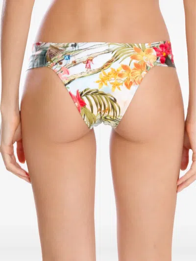 Lygia & Nanny Ritz Floral-print Bikini Bottoms