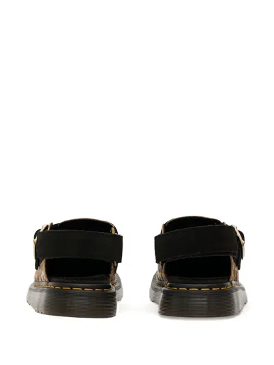 Dr. Martens Jorge Ii Leopard-print Buckle Mule In Multi