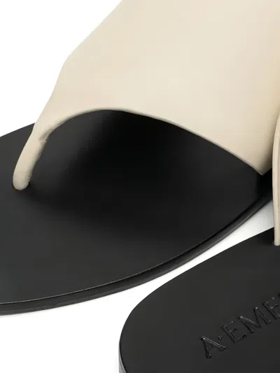 A.emery Leather Slippers