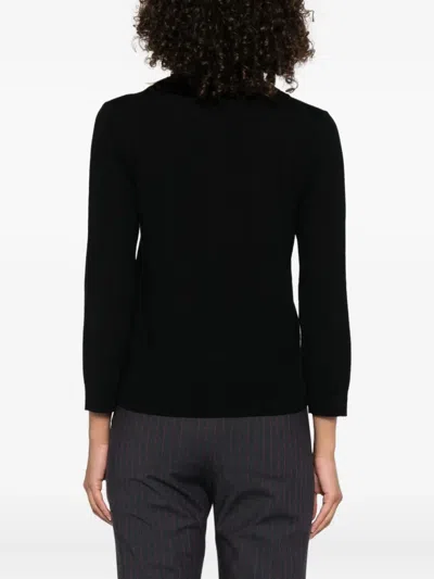 N°21 Sequin-embellished Cardigan In Black