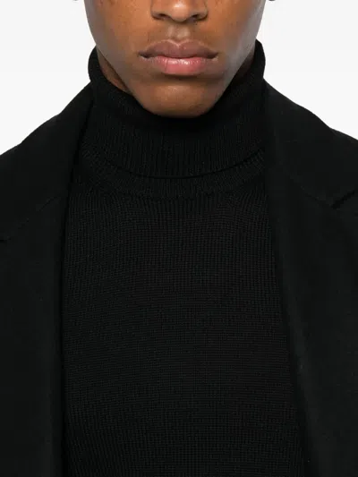 Roberto Collina Wool Sweaters In Black