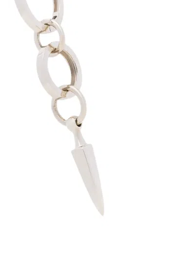 Maria Nilsdotter Sterling-silver Chaos Queen Single Earring In White