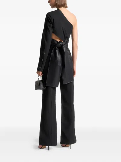 Manière De Voir Coralie One-sleeve Wrap Top