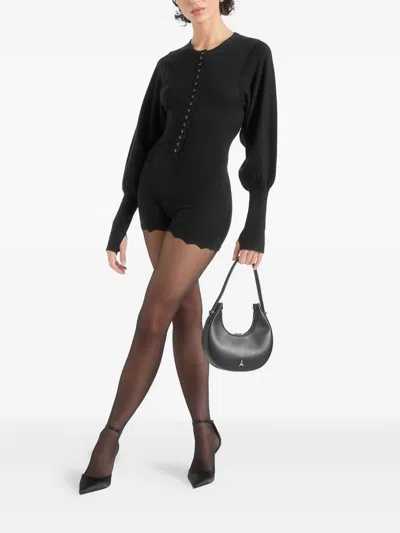Manière De Voir Michele Scalloped-hem Playsuit