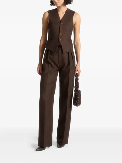 Manière De Voir Julie Twin-pleat Trousers