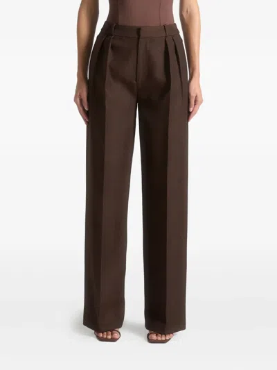 Manière De Voir Julie Twin-pleat Trousers