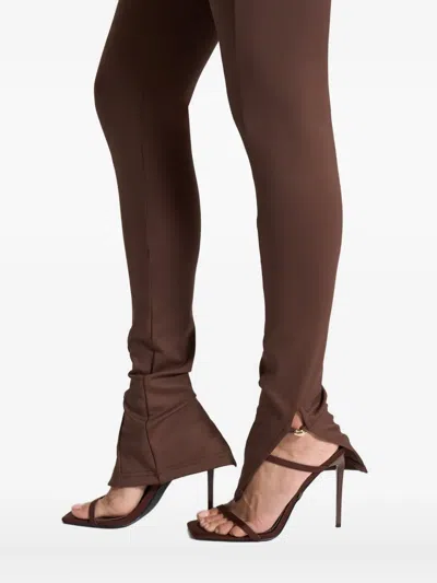 Manière De Voir Twisted-neck Split-cuff Jumpsuit