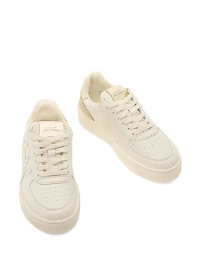 Stuart Weitzman Sw Courtside Logo-detail Sneakers