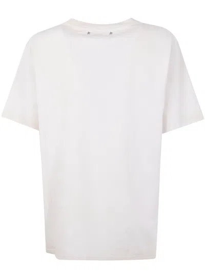 Golden Goose Crew Neck Floral Print Short Sleeves