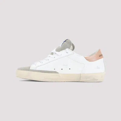 Golden Goose Super Star Glitter Sneakers In Animal Print