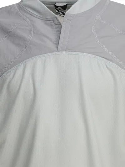 Gr10k Stitched Collar Long Sleeve Zip Pocket
