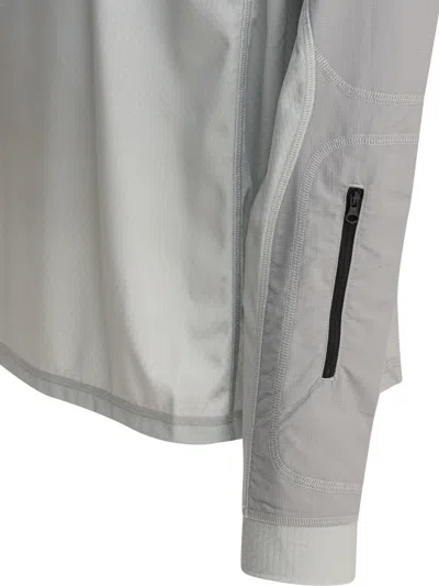 Gr10k Stitched Collar Long Sleeve Zip Pocket