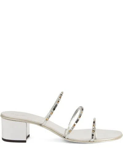Giuseppe Zanotti Crystal-embellished Heeled Sandals