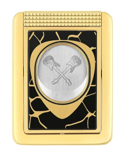 St Dupont Guitar-pick Cutter In Black