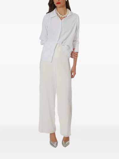 Lethicia Bronstein Willow Lace-insert Trousers