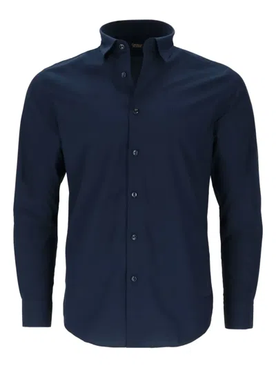 Cavalli Class Long-sleeve Button-fastening Shirt