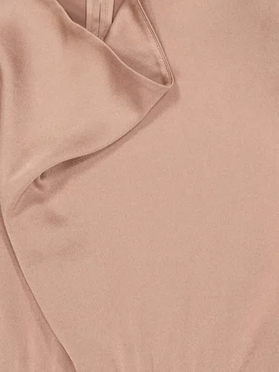 Roland Mouret Cowl-neck Midi Dress In Pink