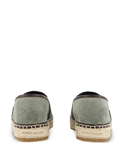 Manolo Blahnik Nerano Suede Espadrilles