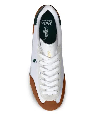 Polo Ralph Lauren Hester Suede Low-top Sneakers In White