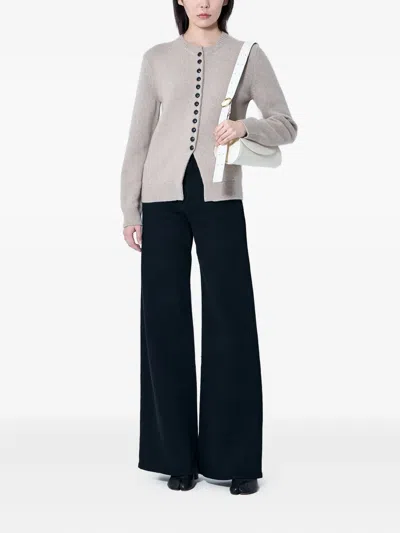 Khaite Vivian Straight-leg Ankle Jeans In Blue