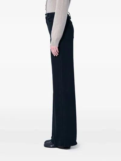Khaite Vivian Straight-leg Ankle Jeans In Blue