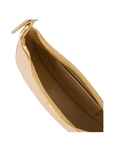 Valentino Le Mini Sac Crescent-shaped Zip-top Shoulder Bag