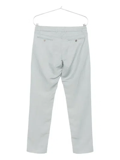 Canali Drawstring Trousers In Blue
