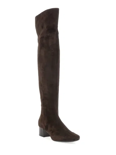 Carel Paris Brigitte Suede Knee-high Boots