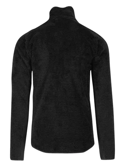 Karpos Textured Zip-up Sweatshirt In Black