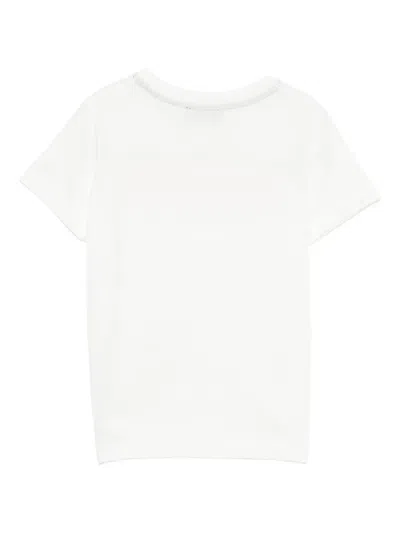 Missoni Sequin-embellished Logo T-shirt In White
