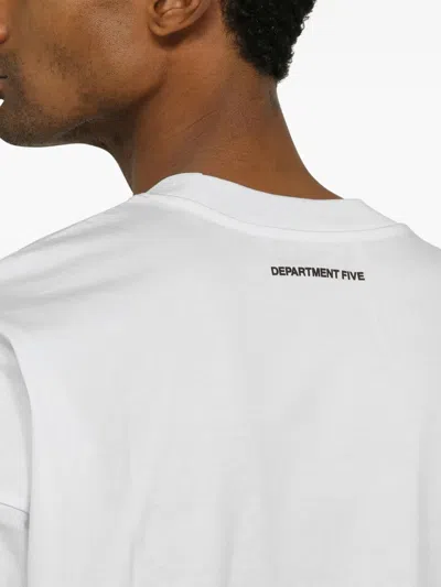 Department Five Cotton T-shirt In White