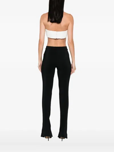 蝴蝶结缀饰短款上衣