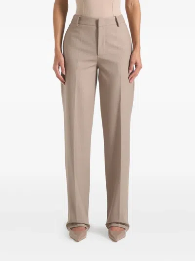 Manière De Voir Nina Tailored Trousers In Brown