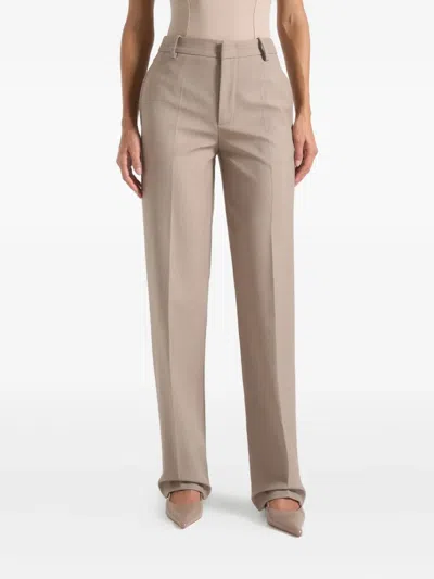 Manière De Voir Nina Tailored Trousers In Brown