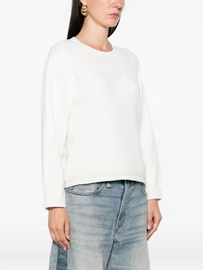 Herno Autry Medalist Easeknit Beig Fabric In White