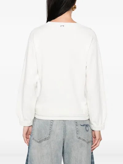 Herno Autry Medalist Easeknit Beig Fabric In White