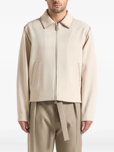 Manière De Voir Alex Whipstitch Twill Jacket