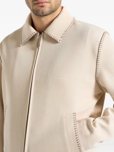 Manière De Voir Alex Whipstitch Twill Jacket