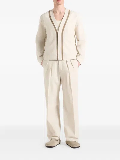 Manière De Voir Pierre Pleat-detailed Trousers